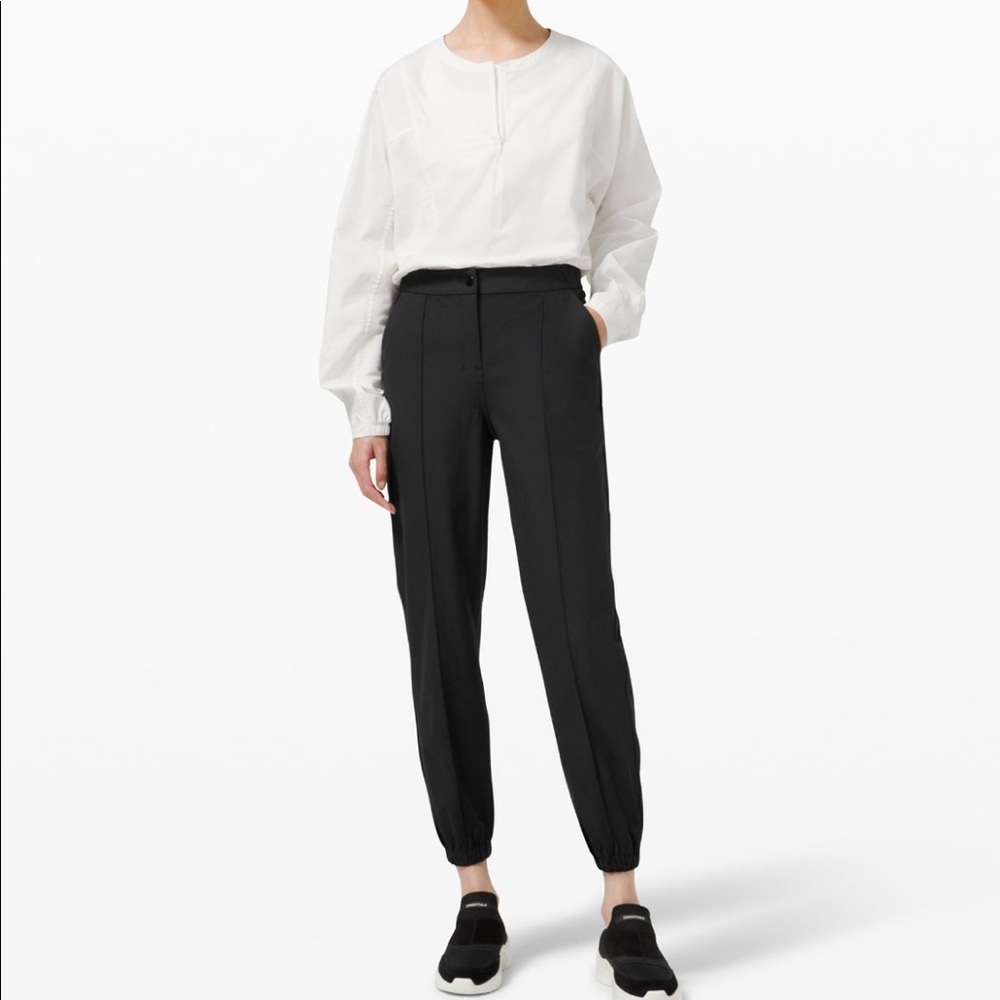 NWT Lululemon warpstream high-rise jogger 7/8 length - black size 28